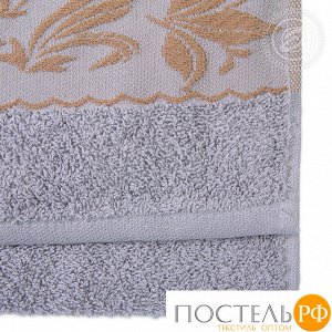 Прованс хлопок АРТ Дизайн полотенце 70*140 серый (арт. ПМ.70.140)