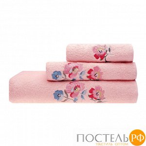 ГАРДЕН 35*80 розовое полотенце махровое