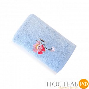 ГАРДЕН 35*80 голубое полотенце махровое