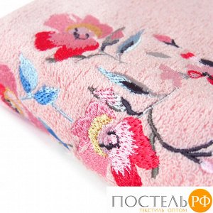 ГАРДЕН 50*90 розовое полотенце махровое