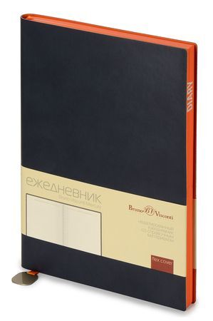 Ежедневник недатированный А5 272 стр. "MERCURY" (ТЕМНО-СИНИЙ NAVY) 3-435/04 Bruno Visconti {Китай}