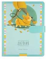 Дневник 1-11 класс ЛАЙТ &quot;Городская прогулка. Корги&quot; искусственная кожа, с магнитным хлястиком 10-158/22 Альт