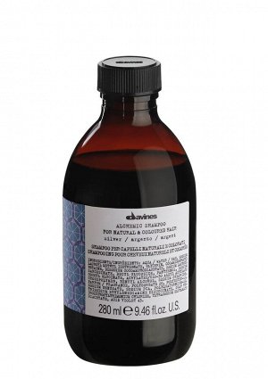 Davines alchemic shampoo for natural and coloured hair шампунь алхимик для натуральных и окрашенных волос серебряный 280мл