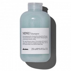Davines minu shampoo защитный шампунь для сохранения косметического цвета волос 250мл