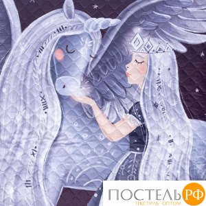 Покрывало "Этель" 1,5 сп Night dreams, 145*210 см, микрофибра 5430015