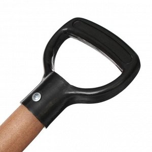 Лопата штыковая, острая, деревянный черенок, с ручкой, «Премиум»