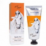 FARMSTAY Крем для рук с лошадиным маслом Visible Difference Hand Cream Jeju Mayu, 100 г