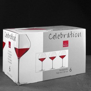 Набор бокалов для вина 760 мл Celebration, 6 шт