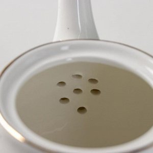 Чайник заварочный Доляна «Млечный путь», 900 мл, 20x13,5x14 см, цвет белый в крапинку