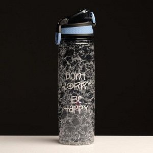 Бутылка для воды 500 мл, с охлаждающим гелем, микс, 7х27 см, микс