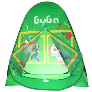 GFA-BUBA01-R Палатка детская игровая БУБА 81х90х81см, в сумке ИГРАЕМ ВМЕСТЕ в кор.24шт
