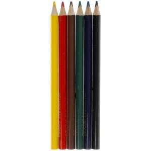CPJ6-52091-ORCOW Цветные карандаши Оранжевая корова 6цв, трёхгран толстые в кор. Умка в кор.12*24шт