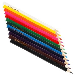 CPJ12-52004-STR Цветные карандаши Синий ТРАКТОР 12цв, трёхгран толстые в кор. Умка в кор.12*12шт