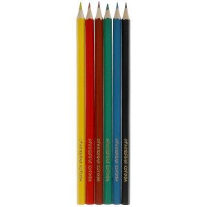 CPH6-52084-ORCOW Цветные карандаши Оранжевая корова 6цв, шестигран. в кор. Умка в кор.20*24шт