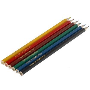 CPH6-52084-ORCOW Цветные карандаши Оранжевая корова 6цв, шестигран. в кор. Умка в кор.20*24наб