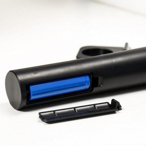 Лампа настольная сенсорная 1522/1BK 10хLED 5Вт АКБ USB 3 режима черный 6,5х9х25,5 см