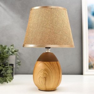 Лампа настольная 16305/1BR E14 40 Вт светлое дерево 20x20x31 см