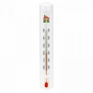 Термометр комнатный +50-0С "Домик", полистирол, бытовой, сув