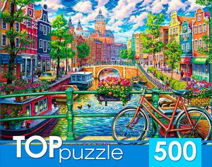 ХТП500-4223 Пазл "Мосты Амстердама" 500 элементов