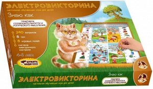 03704 Игра-электровикторина "Знаю как"