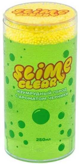 S130-35 Slime Clear-slime "Изумрудный город" с ароматом яблока,250г