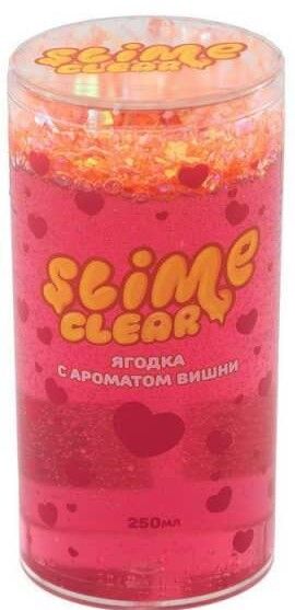 S130-34 Slime Clear-slime "Ягодка" с ароматом вишни,250г