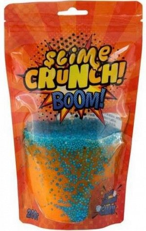 S130-26 Slime Crunch-slime "BOOM" с ароматом апельсина,200г