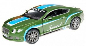 KT5369FW Модель машины 2012 Bentley Continetal в коробке