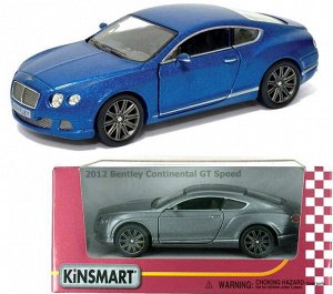 KT5369W Модель машины 2012"Bentley Continental-GT Speed"