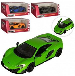 KT5392W Модель машины Mclaren 675 LT в коробке