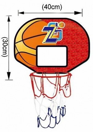 ZG270-43 Баскетбол Magic Shoot красный в пакете
