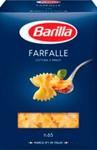 Макароны "Барилла" FARFALLE №65 400г (бантики / фарфалле) 1/12, шт