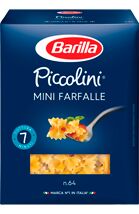 Макароны "Барилла" PICOLLINI mini FARFALLE №64 400г (бантики мини) 1/14, шт