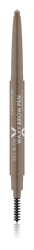 Контурный карандаш для бровей fill & fix waxy brow pen waterproof