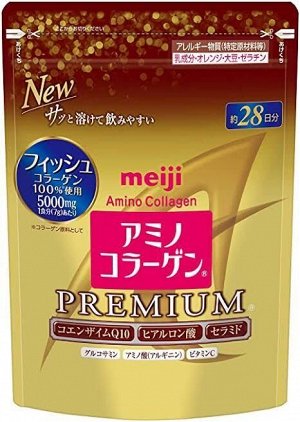 Амино-Коллаген Meiji Premium в мягкой упаковке