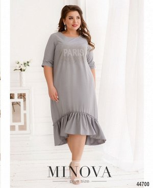 Платье №20-025-серый