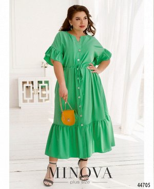 Платье №8-293-зелёный
