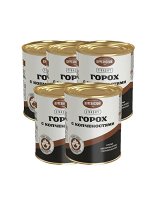 Горох с копченостями 330г Стандарт КМК (2272) 1/15, шт