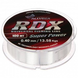 Леска Allvega RDX universal 0,40, 100 м