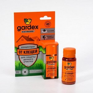 Концентрат для защиты дачного участка от клещей Gardex Extreme, флакон, 50 мл