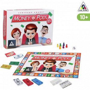 Настольная экономическая игра «MONEY POLYS. Семейный бюджет», 10+