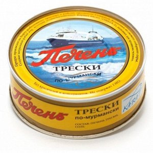 Печень трески по-Мурмански 230г Карат-1 (0016) 1/48, шт