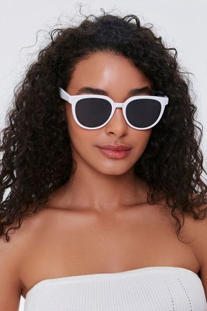 Очки — Round Frame Sunglasses