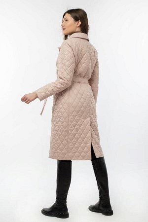 01-10530 Пальто женское демисезонное (пояс)