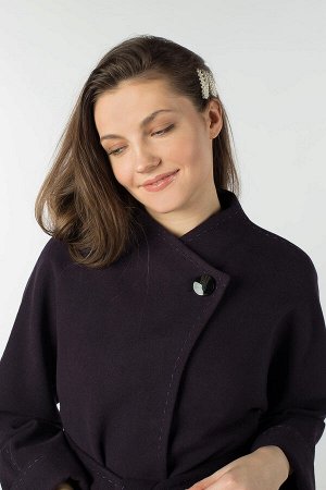 01-10270 Пальто женское демисезонное (пояс)