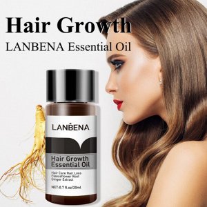 Масло для роста волос Lanbena Hair Growth Essential Oil 20 мл