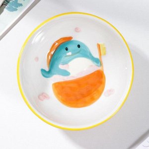 Товар без бренда Миска «Купидон Дино», 300 мл, d=12,5 см