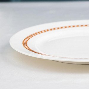 Тарелка десертная Magistro «Княгиня», d=20,5 см