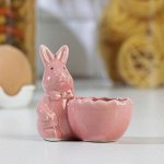Подставка для яйца «Сеньор кролик», 8?5?8 см, цвет МИКС