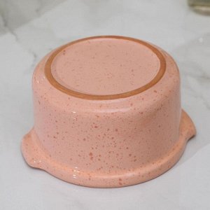 Сотейник Ломоносовская керамика, 1 л, цвет розовый